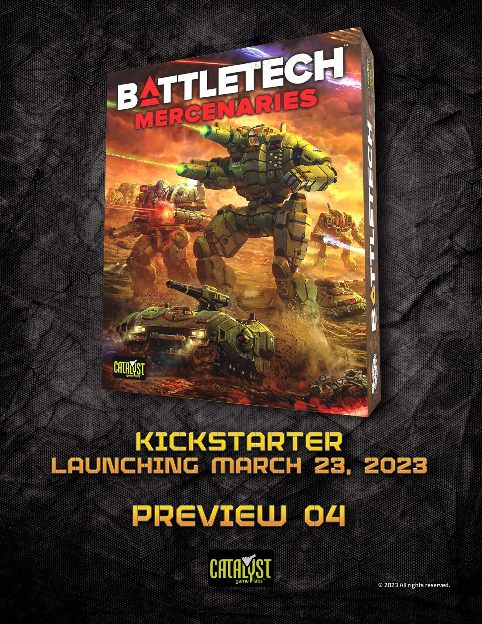 Battletech Kickstarter Launch Party Update am 3. März HPG Station