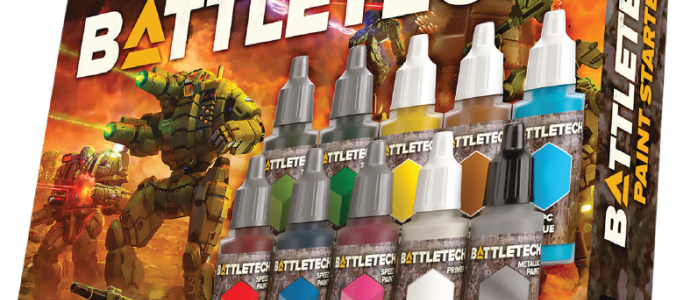 Produktankündigung: Battletech Paint Starter Produktankündigung: Battletech Paint Starter