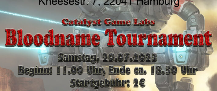 Catalyst Bloodname Turnier Catalyst Bloodname Turnier